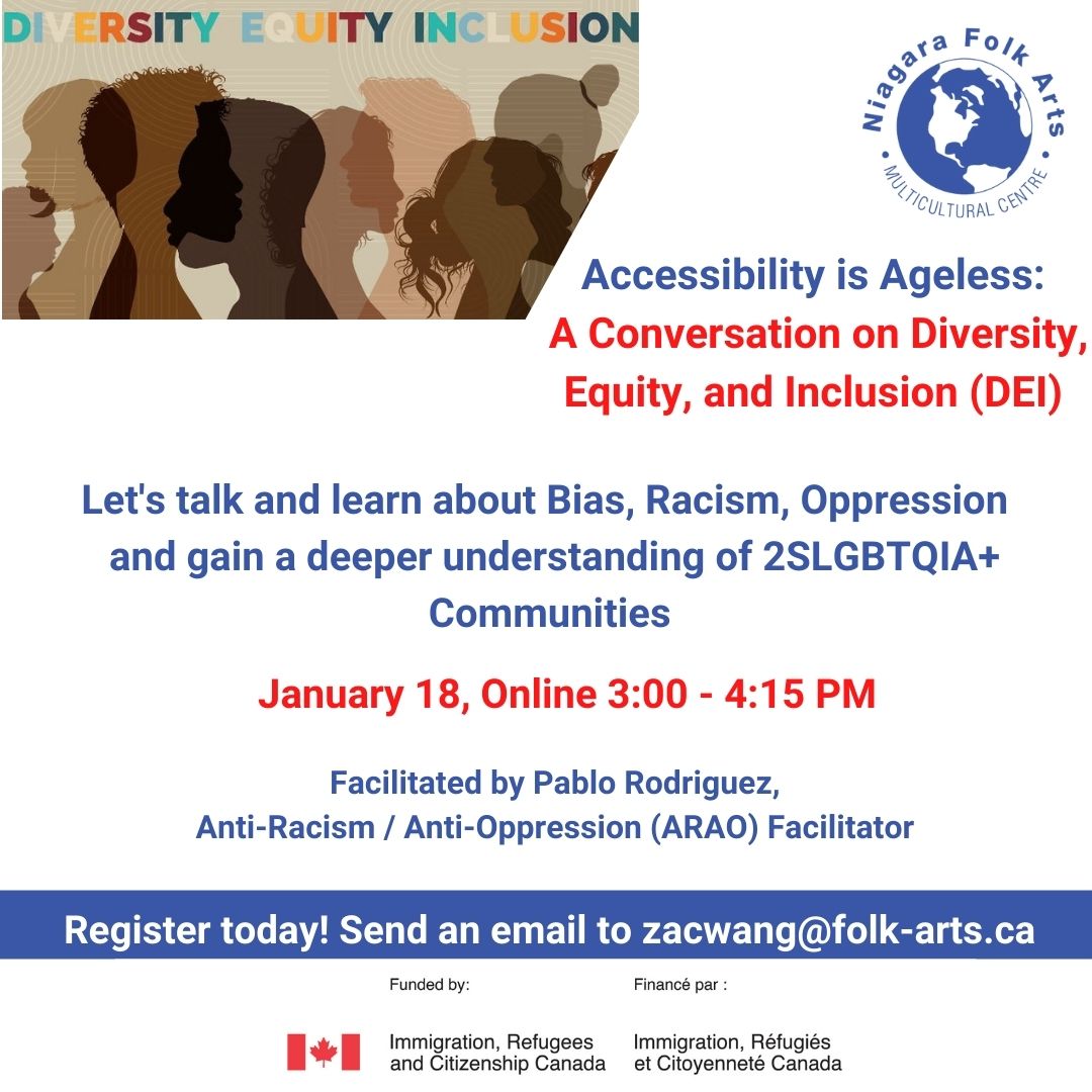 Accessibility is Ageless: Join us for a Conversation on Diversity, Equity and Inclusion